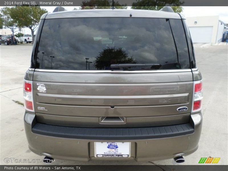 Mineral Gray / Dune 2014 Ford Flex SEL