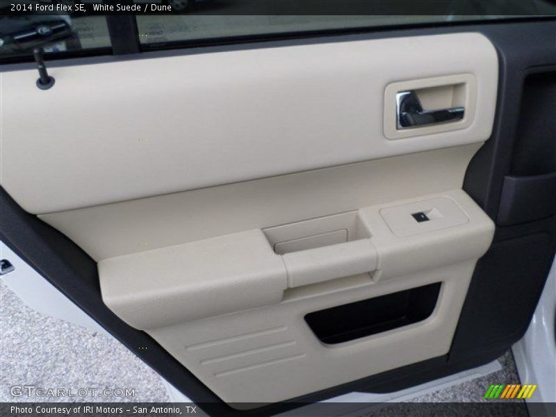 White Suede / Dune 2014 Ford Flex SE
