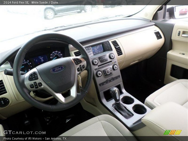 White Suede / Dune 2014 Ford Flex SE