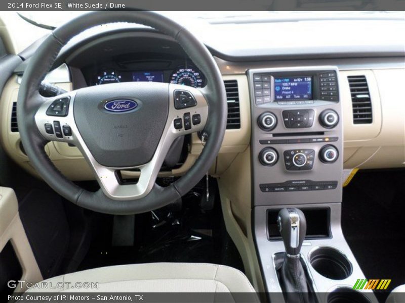 White Suede / Dune 2014 Ford Flex SE
