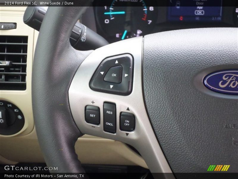 White Suede / Dune 2014 Ford Flex SE
