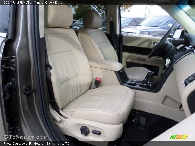 Mineral Gray / Dune 2014 Ford Flex SEL