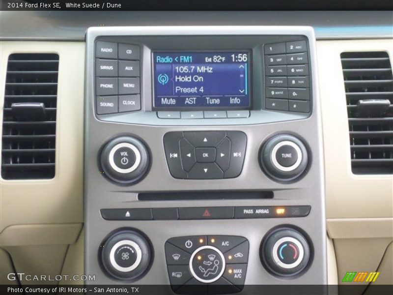 White Suede / Dune 2014 Ford Flex SE