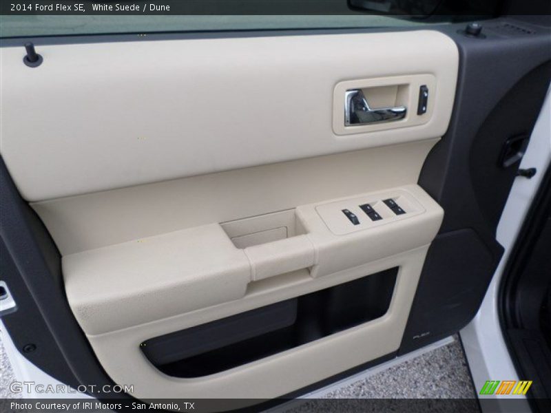 White Suede / Dune 2014 Ford Flex SE
