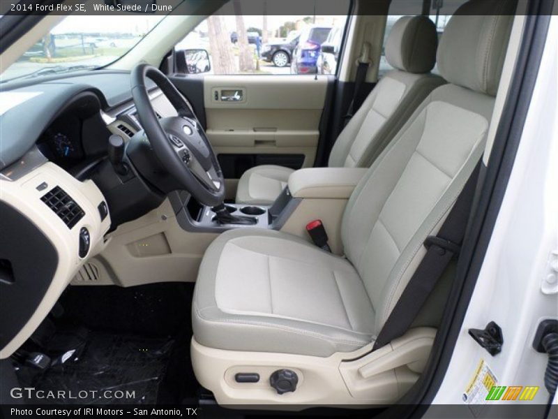 White Suede / Dune 2014 Ford Flex SE