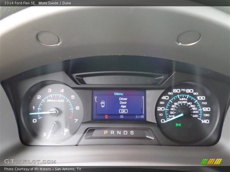 White Suede / Dune 2014 Ford Flex SE