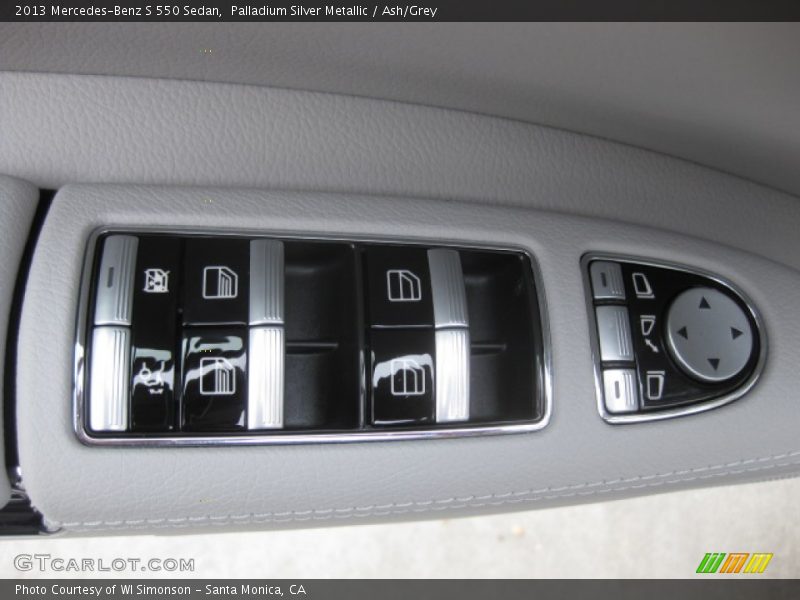 Palladium Silver Metallic / Ash/Grey 2013 Mercedes-Benz S 550 Sedan