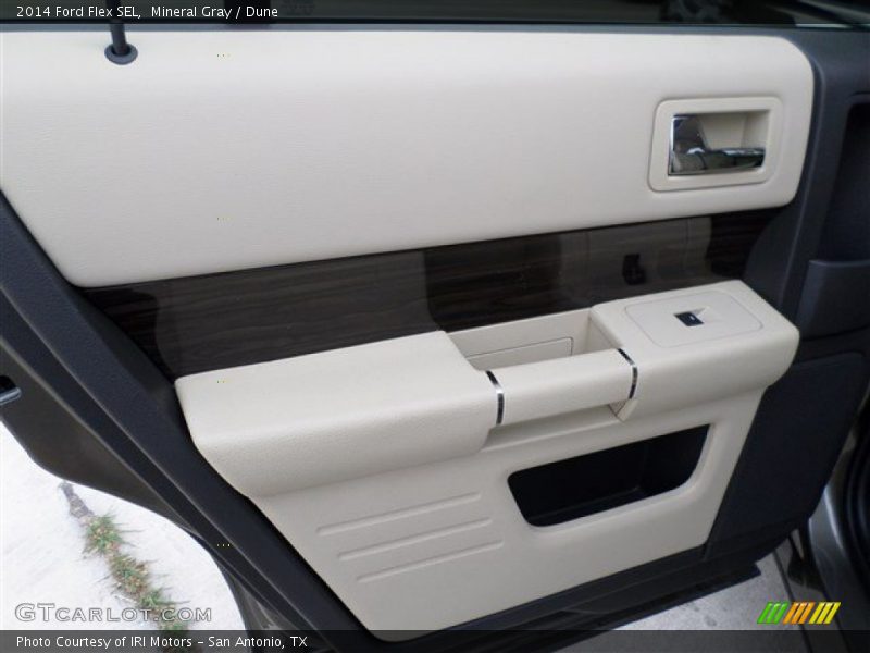 Mineral Gray / Dune 2014 Ford Flex SEL