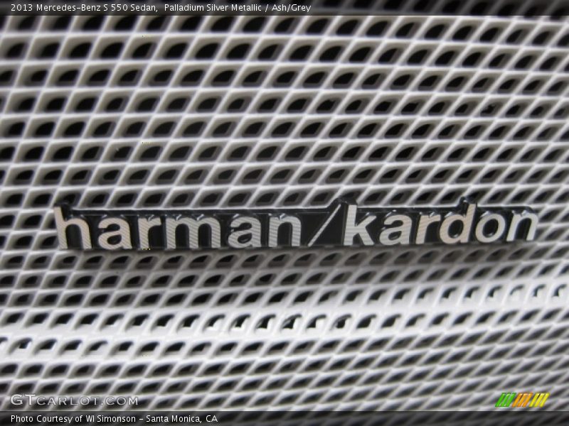 Palladium Silver Metallic / Ash/Grey 2013 Mercedes-Benz S 550 Sedan