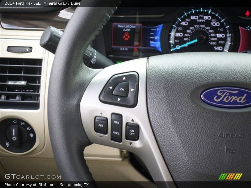 Mineral Gray / Dune 2014 Ford Flex SEL