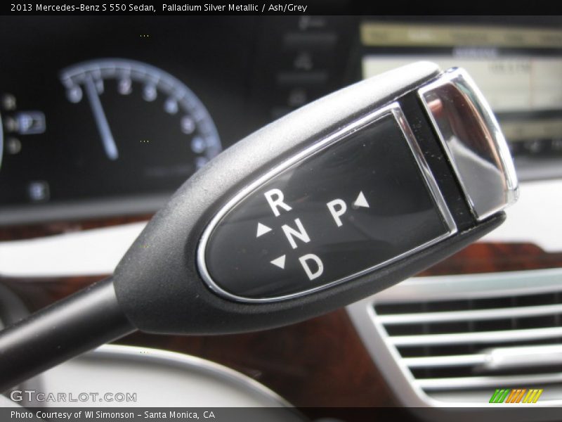 Palladium Silver Metallic / Ash/Grey 2013 Mercedes-Benz S 550 Sedan