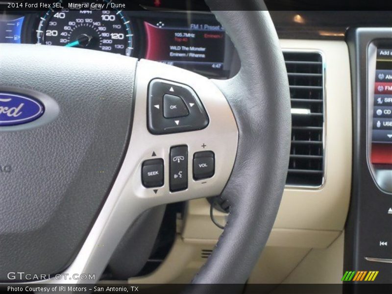 Mineral Gray / Dune 2014 Ford Flex SEL