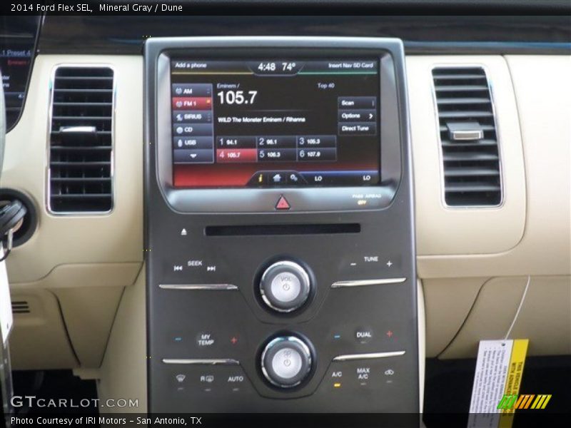 Mineral Gray / Dune 2014 Ford Flex SEL