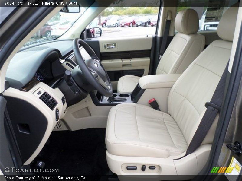 Front Seat of 2014 Flex SEL