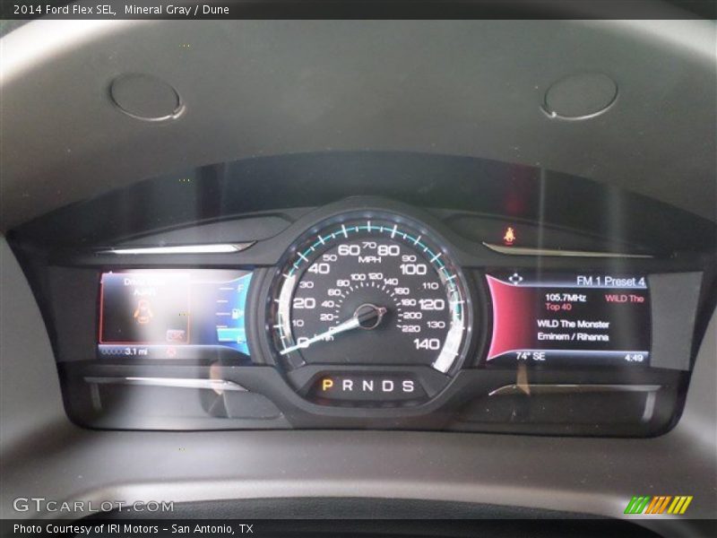Mineral Gray / Dune 2014 Ford Flex SEL