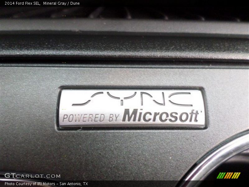 Mineral Gray / Dune 2014 Ford Flex SEL
