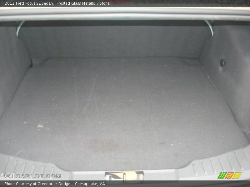 Frosted Glass Metallic / Stone 2012 Ford Focus SE Sedan
