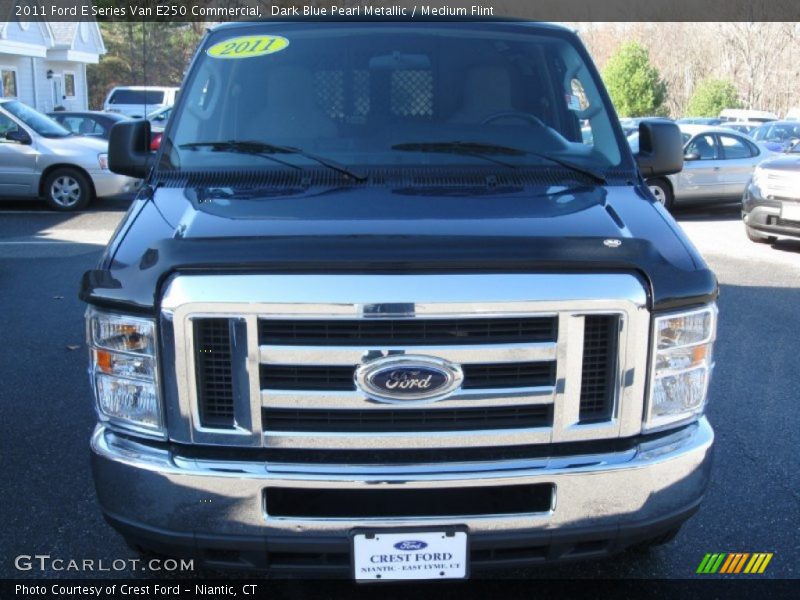 Dark Blue Pearl Metallic / Medium Flint 2011 Ford E Series Van E250 Commercial