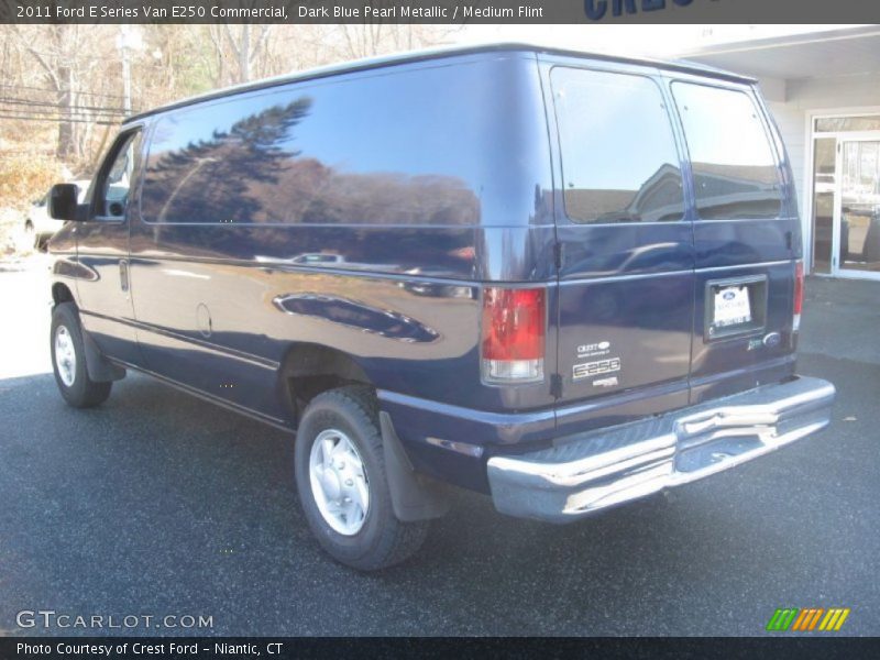 Dark Blue Pearl Metallic / Medium Flint 2011 Ford E Series Van E250 Commercial
