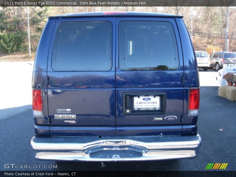 Dark Blue Pearl Metallic / Medium Flint 2011 Ford E Series Van E250 Commercial