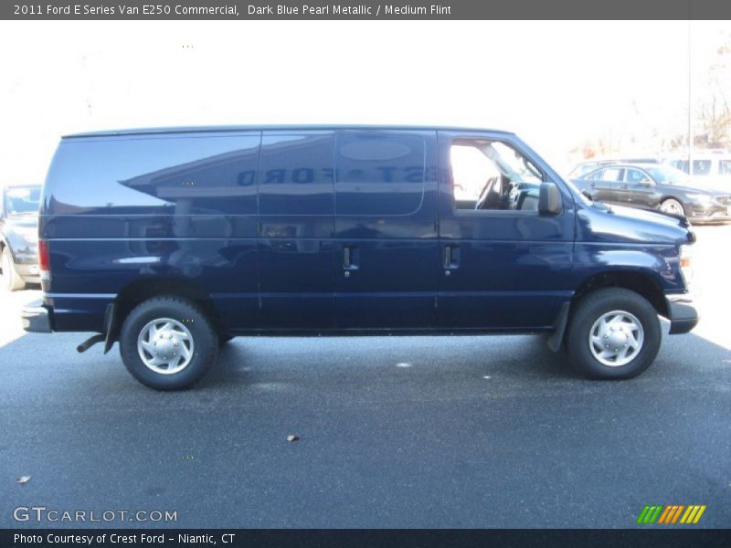 Dark Blue Pearl Metallic / Medium Flint 2011 Ford E Series Van E250 Commercial