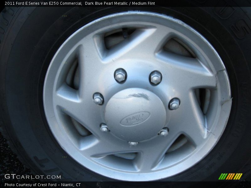 Dark Blue Pearl Metallic / Medium Flint 2011 Ford E Series Van E250 Commercial