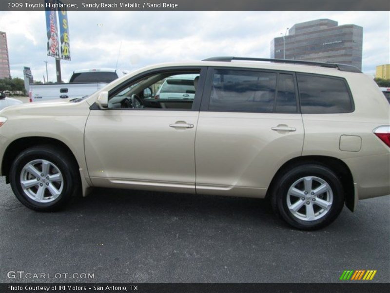 Sandy Beach Metallic / Sand Beige 2009 Toyota Highlander