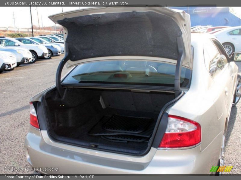 Harvest Gold Metallic / Warm Ivory 2008 Subaru Legacy 3.0R Limited