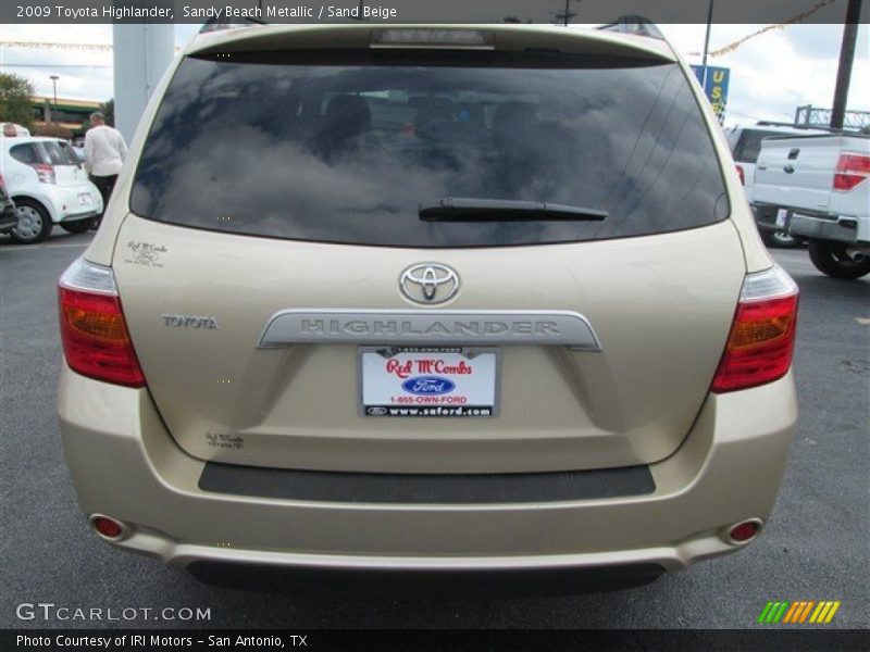 Sandy Beach Metallic / Sand Beige 2009 Toyota Highlander