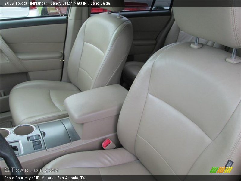 Sandy Beach Metallic / Sand Beige 2009 Toyota Highlander