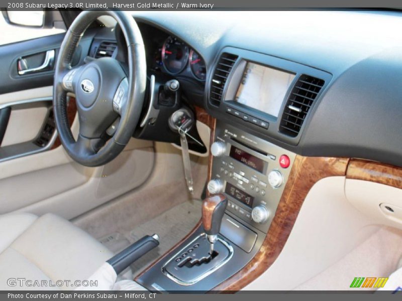 Harvest Gold Metallic / Warm Ivory 2008 Subaru Legacy 3.0R Limited