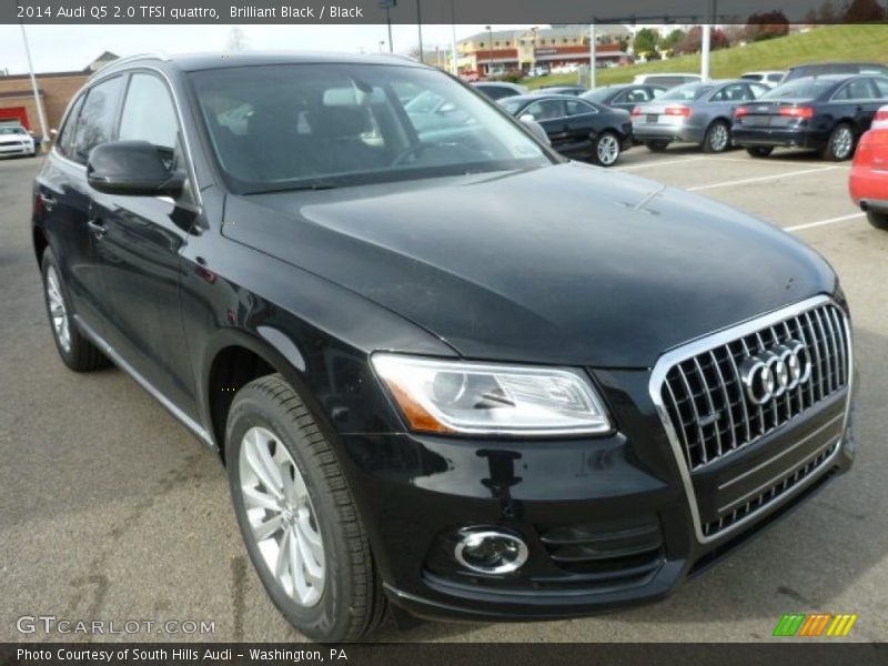 Brilliant Black / Black 2014 Audi Q5 2.0 TFSI quattro