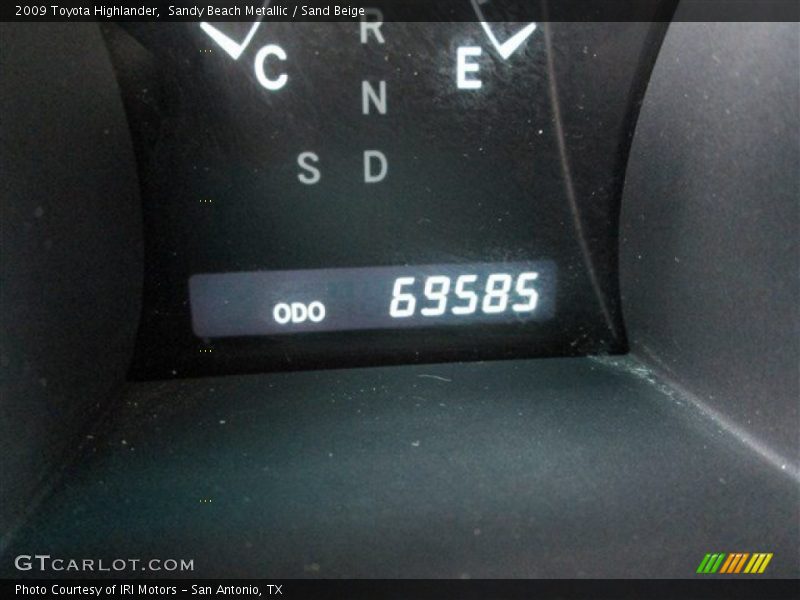 Sandy Beach Metallic / Sand Beige 2009 Toyota Highlander