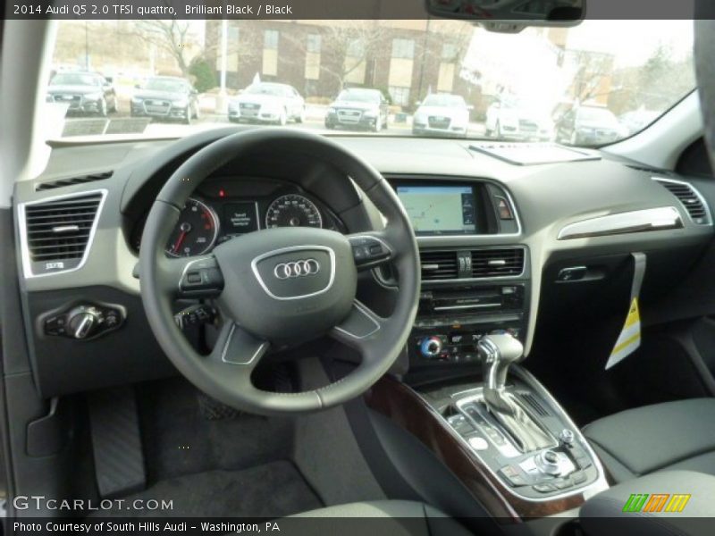 Brilliant Black / Black 2014 Audi Q5 2.0 TFSI quattro