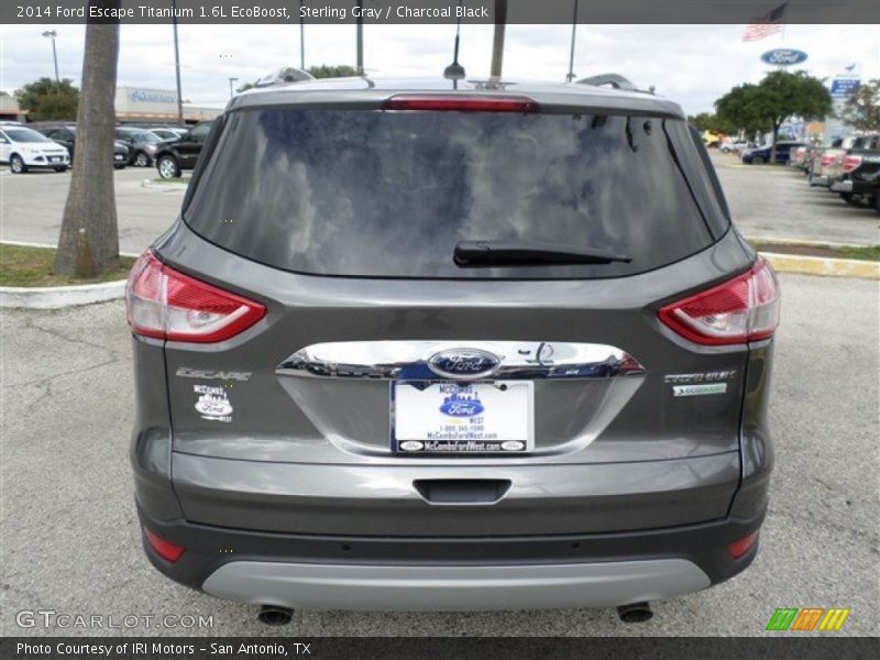 Sterling Gray / Charcoal Black 2014 Ford Escape Titanium 1.6L EcoBoost