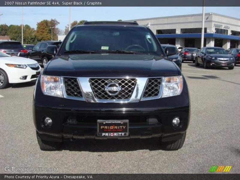 Super Black / Graphite 2007 Nissan Pathfinder SE 4x4