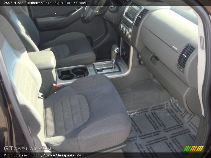 Super Black / Graphite 2007 Nissan Pathfinder SE 4x4