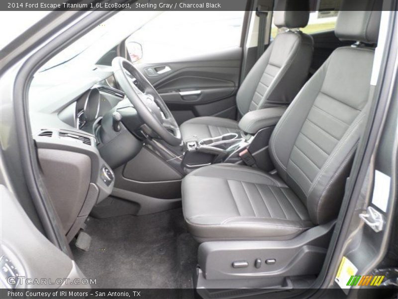 Sterling Gray / Charcoal Black 2014 Ford Escape Titanium 1.6L EcoBoost