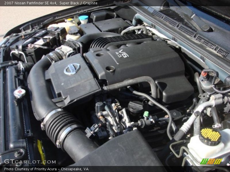 Super Black / Graphite 2007 Nissan Pathfinder SE 4x4