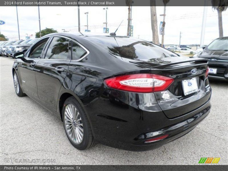 Tuxedo Black / Charcoal Black 2014 Ford Fusion Hybrid Titanium