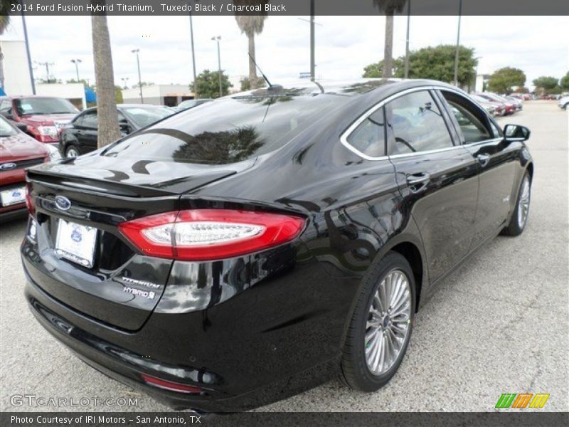 Tuxedo Black / Charcoal Black 2014 Ford Fusion Hybrid Titanium