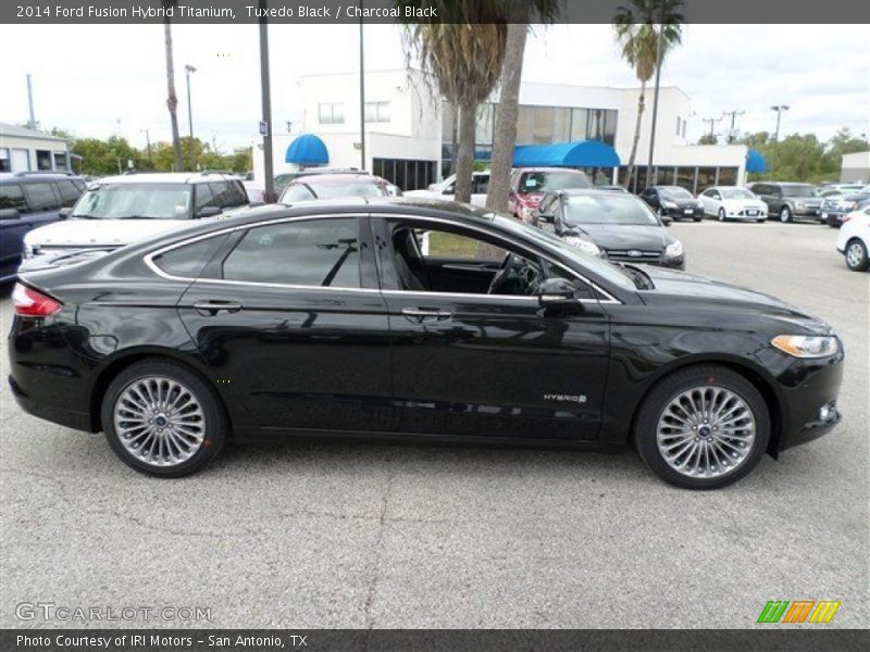 Tuxedo Black / Charcoal Black 2014 Ford Fusion Hybrid Titanium