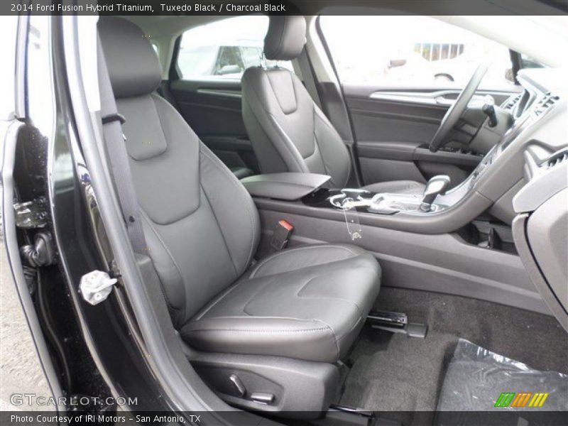 Front Seat of 2014 Fusion Hybrid Titanium