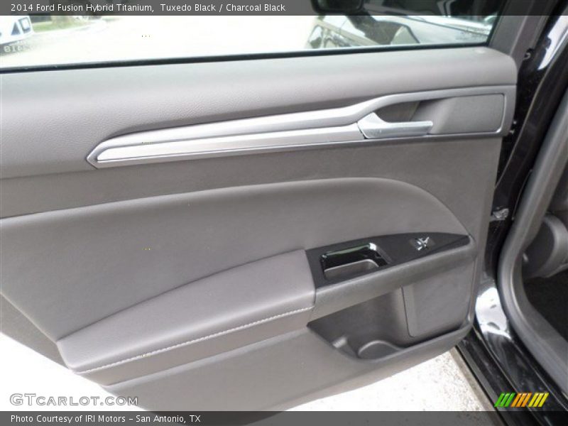 Tuxedo Black / Charcoal Black 2014 Ford Fusion Hybrid Titanium