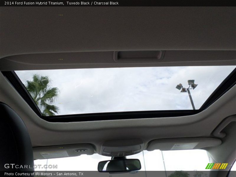 Tuxedo Black / Charcoal Black 2014 Ford Fusion Hybrid Titanium