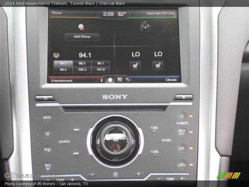 Tuxedo Black / Charcoal Black 2014 Ford Fusion Hybrid Titanium
