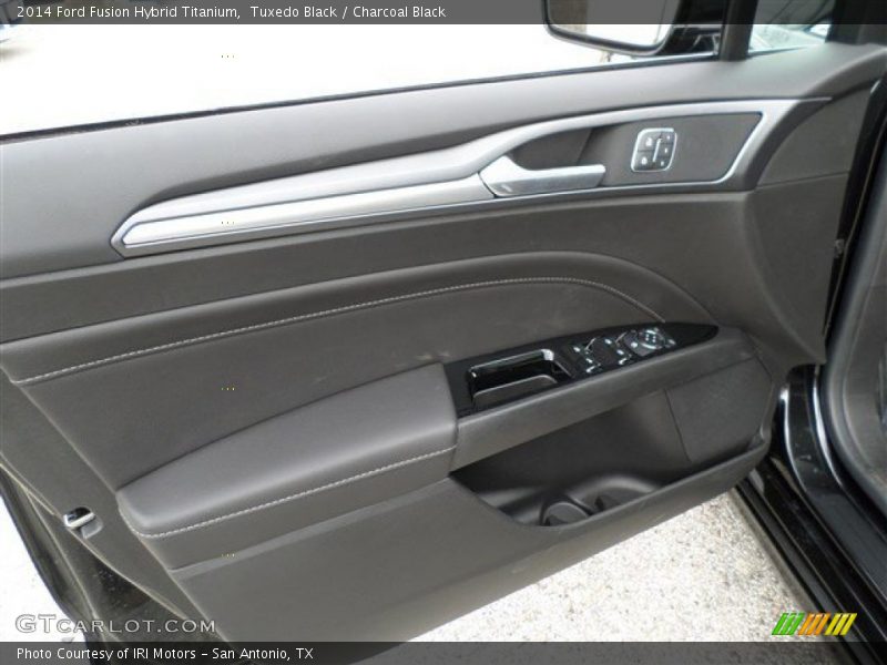 Tuxedo Black / Charcoal Black 2014 Ford Fusion Hybrid Titanium