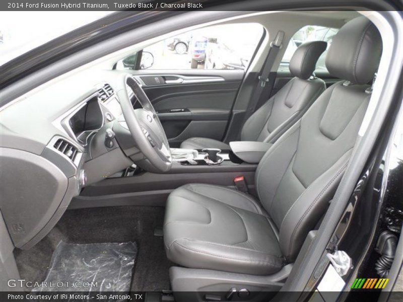 Tuxedo Black / Charcoal Black 2014 Ford Fusion Hybrid Titanium