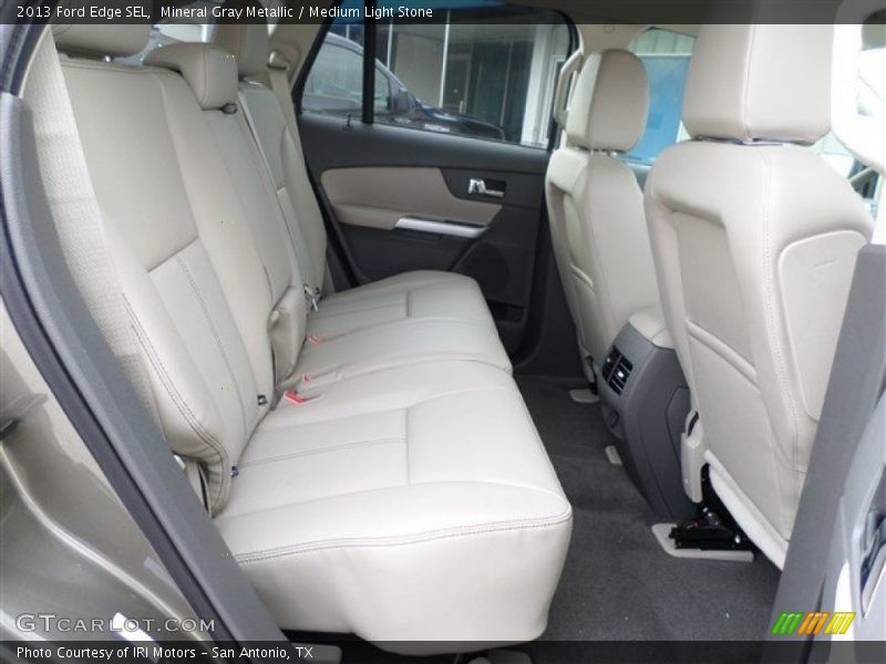 Mineral Gray Metallic / Medium Light Stone 2013 Ford Edge SEL