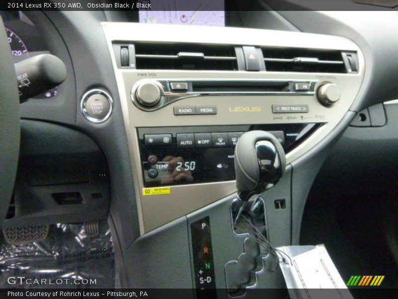 Obsidian Black / Black 2014 Lexus RX 350 AWD